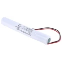 Yuasa NiCd Rechargeable D Cell Battery 4.8 V 4500 mAh AMP Connector 4DH4-0LA4
