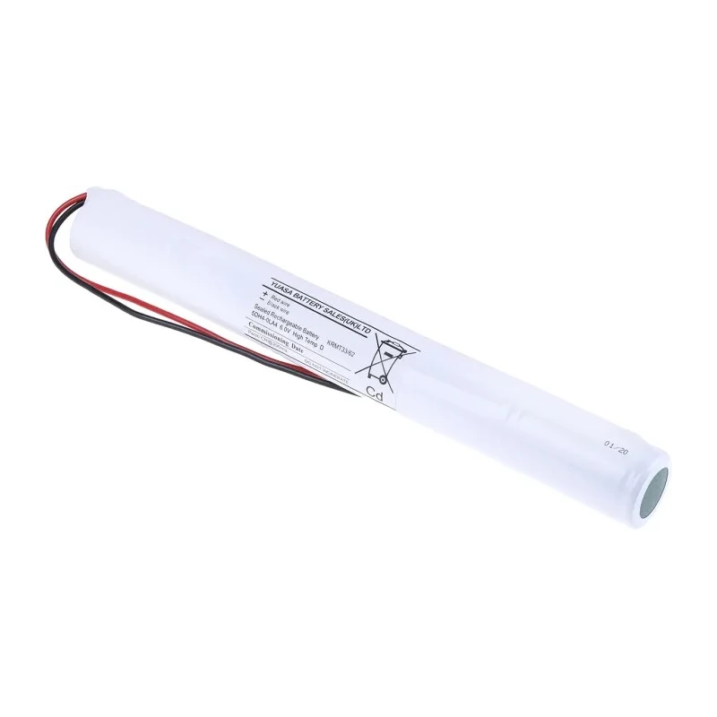 Yuasa 6 V NiCd Rechargeable Battery Pack 4 Ah YU-Lite Series 5 Cells 5DH4-0LA4
