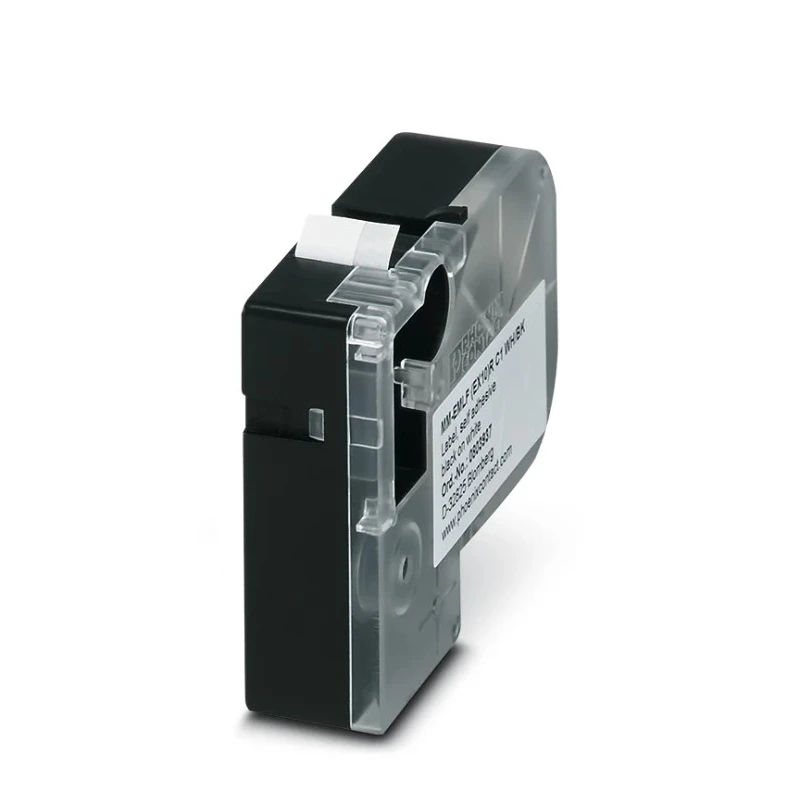 Phoenix Contact Label Printer Tape, White with Black Imprint, Self-Adhesive Vinyl Polymer, 8 m Length, 20 °C to +75 0803937