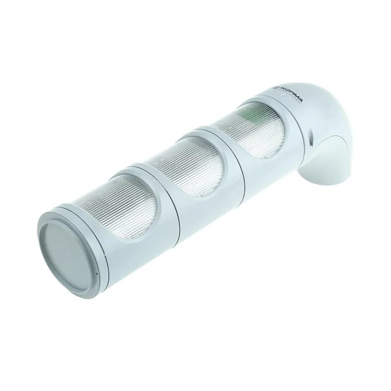 Werma Signal Tower, 3 Lights Green, Red, Yellow LED, 24V DC, Tube and Wall Mount 894.180.55