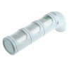 Werma Signal Tower, 3 Lights Green, Red, Yellow LED, 24V DC, Tube and Wall Mount 894.180.55