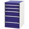 Bott Heavy Duty Steel Drawer Storage Unit 5 Drawers 800 mm x 525 mm x 650 mm 40018037.11V