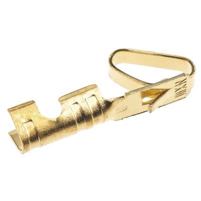 Molex 2759 Series Female Crimp Terminal KK 254 Connector Housing 4A Current, Gold Plating Brass Contact Material 08-56-0110