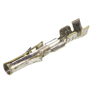 Molex 1381 Series Female Crimp Terminal 22 AWG Min, 18 AWG Max Tin Plated Brass Contact, Crimp Termination 02-09-1119