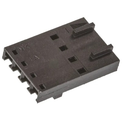 Molex SL Female Connector Housing 2.54 mm Pitch 4 Way 1 Row Straight 50-57-9404