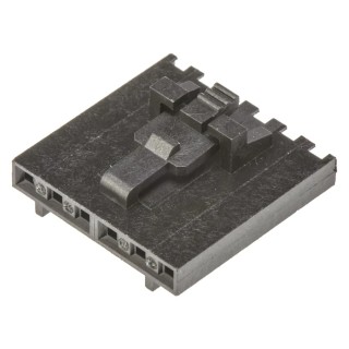 Molex SL Female Connector Housing 2.54 mm Pitch 6 Way 1 Row Straight 50-57-9406