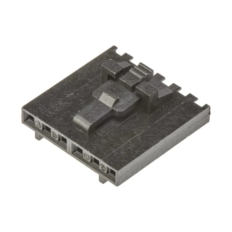 Molex SL Female Connector Housing 2.54 mm Pitch 6 Way 1 Row Straight 50-57-9406