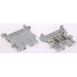 Legrand 371 Series DIN Rail Terminal Block Grey, 4mm² Cable CSA, 800V, 36A, 1-Level Screw Terminal 0 371 61