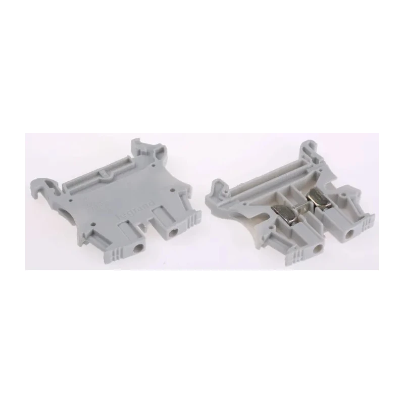 Legrand 371 Series DIN Rail Terminal Block Grey, 4mm² Cable CSA, 800V, 36A, 1-Level Screw Terminal 0 371 61