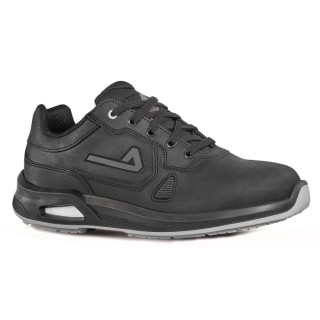 AIMONT Vigorex Unisex Black Grey Aluminium Safety Trainer Lace Up EU 40 UK 6.5 HYDROGEN IA201 40