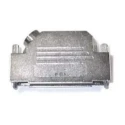 Amphenol Communications Solutions Economical Series Die Cast Zinc Right Angle D-Sub Backshell, 9 Way Strain 8655MHRA0901LF
