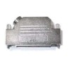 Amphenol Communications Solutions Economical Series Die Cast Zinc Right Angle D-Sub Backshell, 9 Way Strain 8655MHRA0901LF