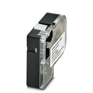 Phoenix Contact Black on Silver Label Printer Tape 10 mm Width, 8 m Length 0803974