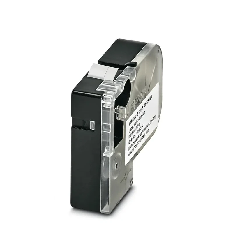 Phoenix Contact Black on Silver Label Printer Tape 10 mm Width, 8 m Length 0803974