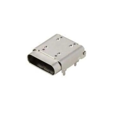 Amphenol Communications Solutions USB Type C USB Connector, Right Angle Surface Mount, Female, 1 Port, USB 10137061-00021LF