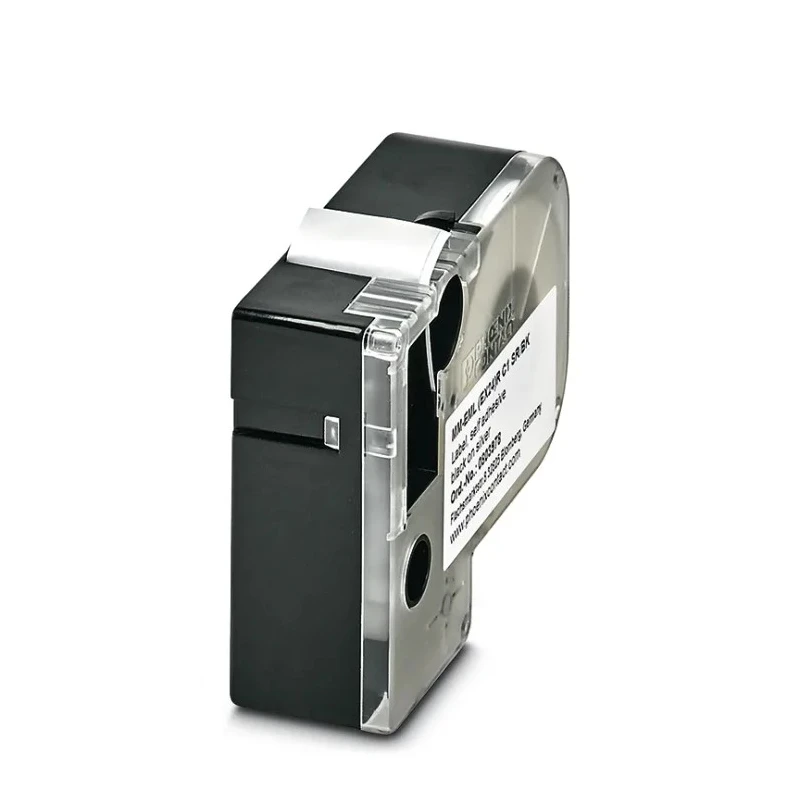 Phoenix Contact Black on Silver Label Printer Tape 8 m Length 24 mm Width 0803978
