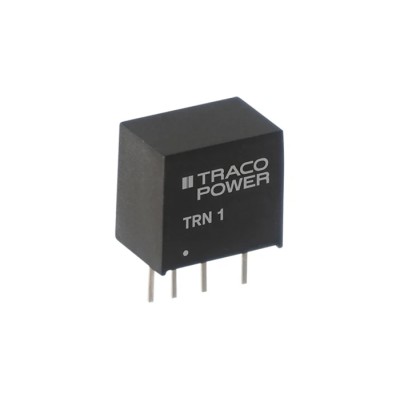 TRACOPOWER 1 Watt Fully Regulated DC/DC Converter, 3.3V DC Output, 300 mA, 13.2V–32V DC Input, PCB Mount, SIP TRN 1-0510