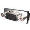 Amphenol Communications Solutions Delta D 9 Way Right Angle 2.74 mm Pitch Plug-in D-Sub Connector with Screw D09S13A4GX00LF