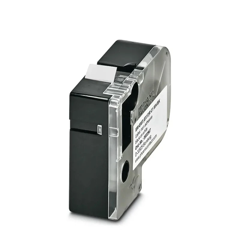 Phoenix Contact Black on White Label Printer Tape 17mm Width, 5.5m Length 0803967