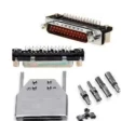Amphenol Communications Solutions Delta D 9 Way Right Angle 2.74 mm Pitch Plug-in D-Sub Connector with Screw D09P33E4GX00LF
