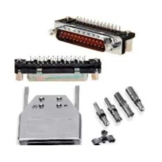 Amphenol Communications Solutions Delta D 9 Way Right Angle 2.74 mm Pitch Plug-in D-Sub Connector with Screw D09P33E4GX00LF