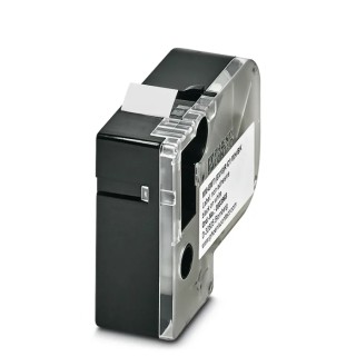 Phoenix Contact Black on White Label Printer Tape 5.5 m Length 18 mm Width 0803968