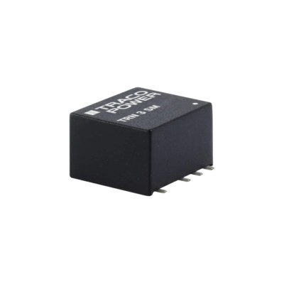 TRACOPOWER TRN 3SM 3W Fully Regulated Surface Mount DC/DC Converter 12V dc Output, 125 mA, 36-75V dc Input TRN 3-4822SM