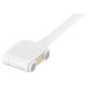 Rosenberger MultiMag 15 Series Coaxial Cable Male Right Angle to Unterminated 3 m 60 mΩ L99-345-3000
