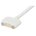 Rosenberger MultiMag 15 Series Coaxial Cable Male Straight to Unterminated, 3 m Length, 60 mΩ L99-346-3000