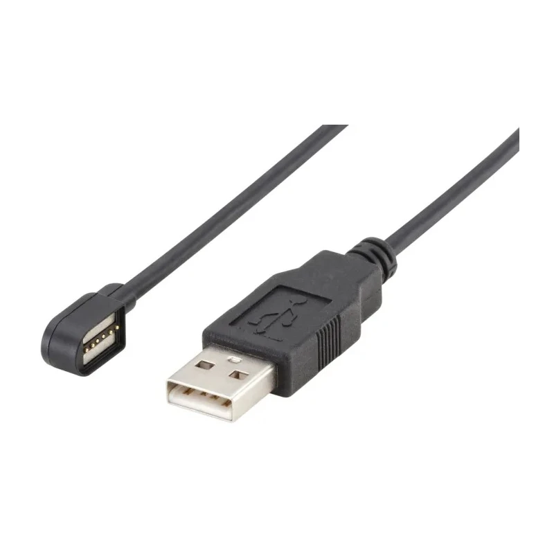 Rosenberger Female USB Type A to Male USB 2.0 Cable, Black, 1.5 m L99-029-1500