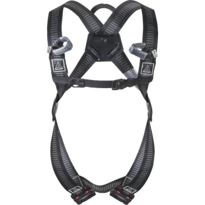 Delta Plus Fall Arrest Harness with 2 Anchorage Points, 100 kg Capacity, Size XXL and XL HAR42ELXX