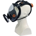 Delta Plus Full Mask Respirator Mask Silicone Polycarbonate Adjustable Size M9200NO