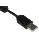 Cherry Wired USB Compact Touchpad Keyboard, QWERTY (UK), Black, Industrial Grade, USB Connection G84-5500LUMGB-2