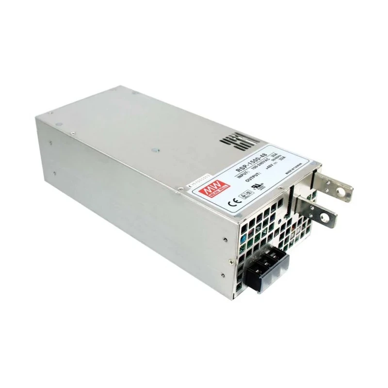 MEAN WELL High-Efficiency 1.5kW 15V DC Switching Power Supply with Universal Input RSP-1500-15