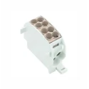 Weidmüller Distribution Block 2 Way, 1 kV ac, 1 kV dc, 152A, Wemid Housing, Brown 1561120000