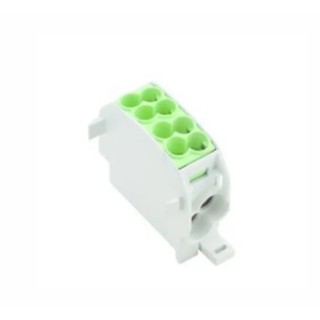 Weidmüller Distribution Block 2 Way 1 kV AC 1kV DC 152A Green 1560650000