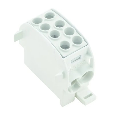 Weidmüller 2 Way Distribution Block 1 kV AC, 1 kV DC, 202A Current, Grey 1561680000