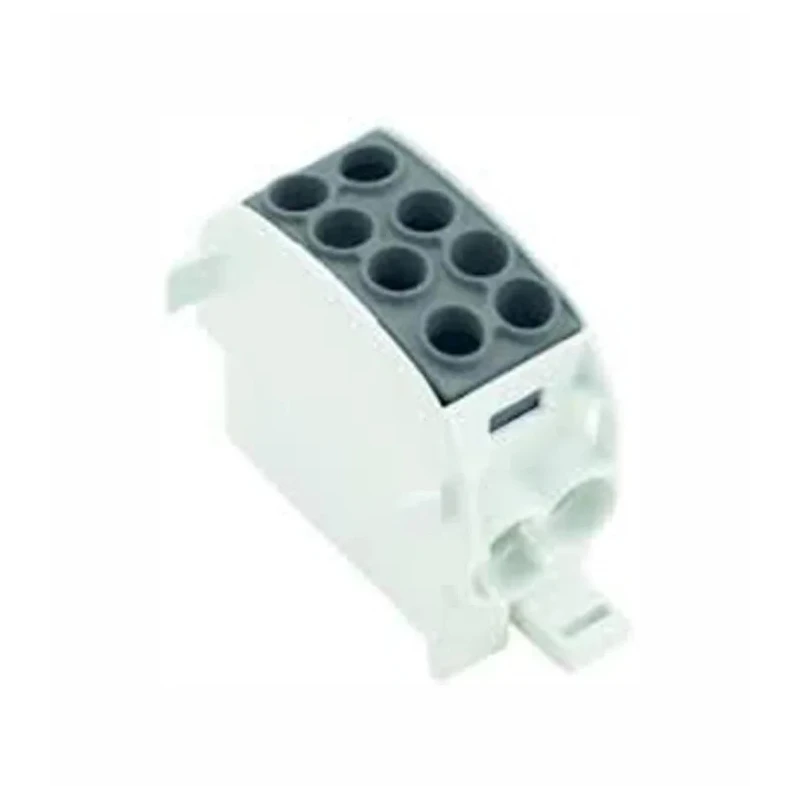 Weidmüller Distribution Block 2 Way, 1 kV AC, 1 kV DC, 202A, Black, Model 1561630000