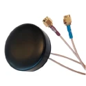 RF Solutions Multi-Band Antenna Puck with SMA Connector, 824 MHz to 2.17 GHz, 2G GSM/GPRS, 3G UTMS, GPS ANT-GSMGPS-SMA