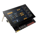 Lascar PanelPilotACE TFT Digital Multi-Function Panel Meter for Voltage, Current, Depth 75mm, Operating Temp SGD 70-A-DK+