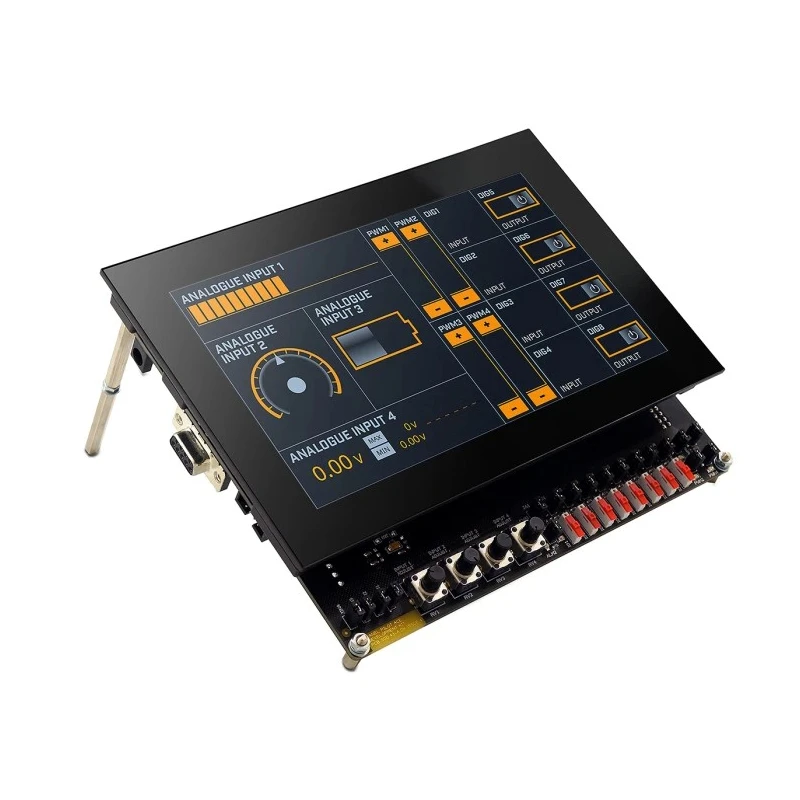 Lascar PanelPilotACE TFT Digital Multi-Function Panel Meter for Voltage, Current, Depth 75mm, Operating Temp SGD 70-A-DK+