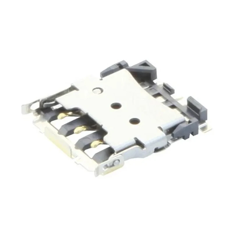 JST SCZW 6 Way Flip Cover Smart Card Memory Card Connector, Surface Mount, Solder Termination SCZW-7SA-1K(HF)