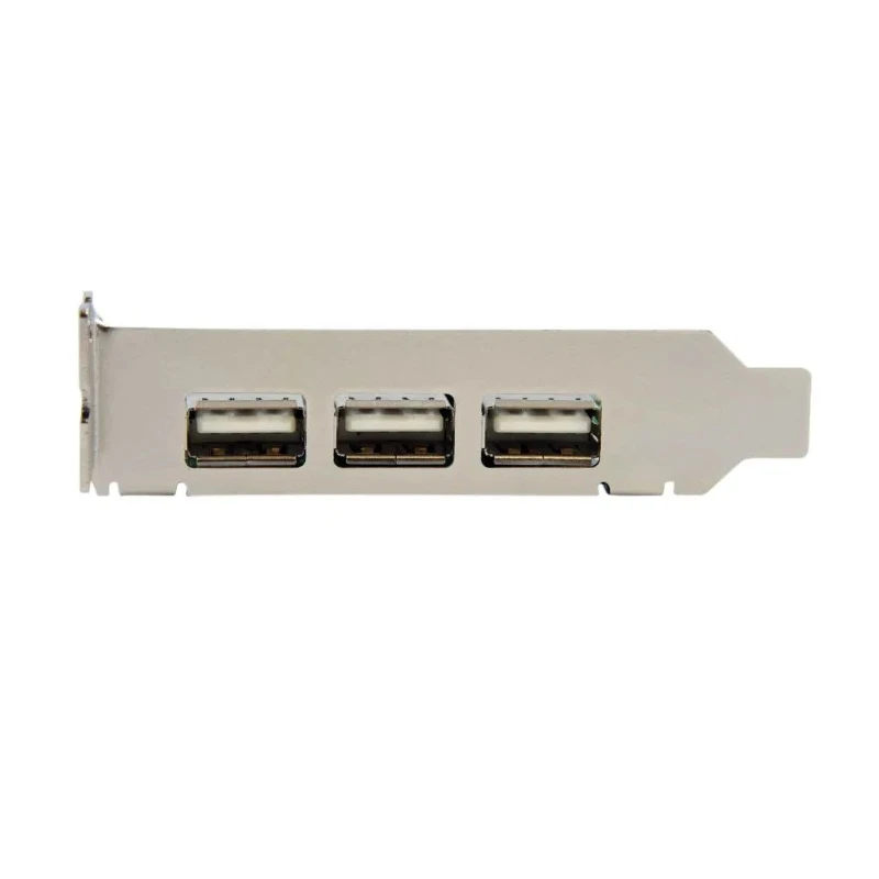 StarTech.com 4 Port USB Card PCIe USB 2.0 with 3 External and 1 Internal Ports PEXUSB4DP