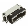 JST Right Angle Panel Female USB Type B Connector IPX7 Waterproof USB 3.1 UB-MC5BR3-SDWP604-4S-TF