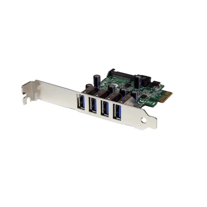 StarTech.com 4 Port USB 3.0 PCI Express Card with SATA Power Connector PEXUSB3S4V