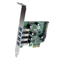 StarTech.com 4 Port USB 3.0 PCI Express Card with SATA Power Connector PEXUSB3S4V