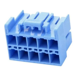 JST PSI Female Connector Housing 4 mm Pitch 10 Way 2 Row Straight PSIP-10V-LE