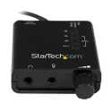 StarTech.com 5.1 Channel External USB 2.0 Sound Card with 3.5 mm Mini Jack Female Audio Connection ICUSBAUDIO2D