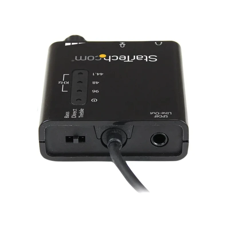StarTech.com 5.1 Channel External USB 2.0 Sound Card with 3.5 mm Mini Jack Female Audio Connection ICUSBAUDIO2D