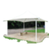 Mild Steel Gazebo Tensile Structure